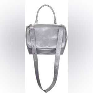 MICHINO PARIS/.Locmaria Calfskin Grey Bag.NWT